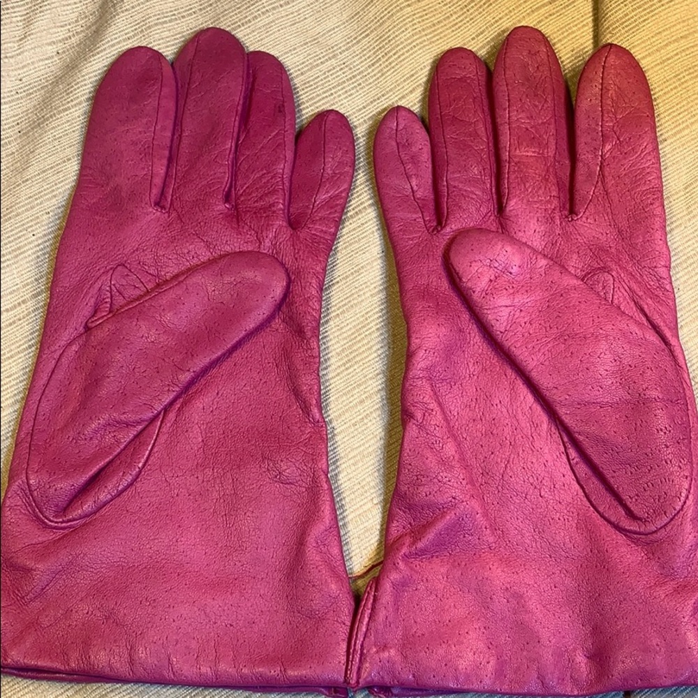 Supper soft leather gloves